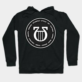 Gods of Music Ancient Gods and Goddesses of Music and Song Hoodie